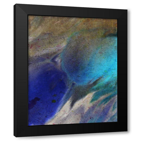 In the Blue 2 Black Modern Wood Framed Art Print with Double Matting by Allen, Kimberly