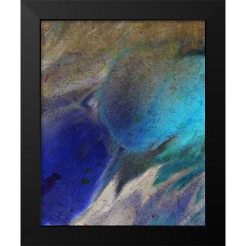In the Blue 2 Black Modern Wood Framed Art Print by Allen, Kimberly