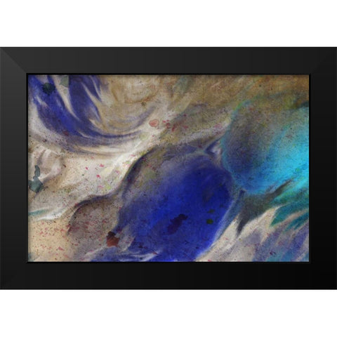 In the Blue 3 Black Modern Wood Framed Art Print by Allen, Kimberly