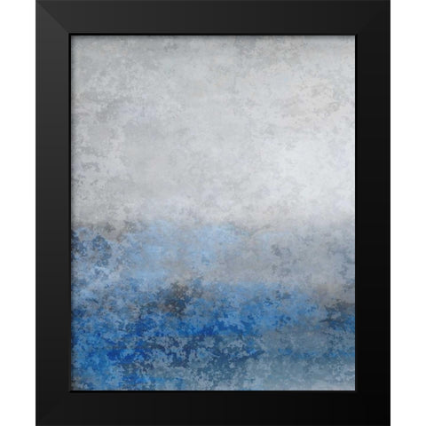 Into the Sea 1 Black Modern Wood Framed Art Print by Allen, Kimberly