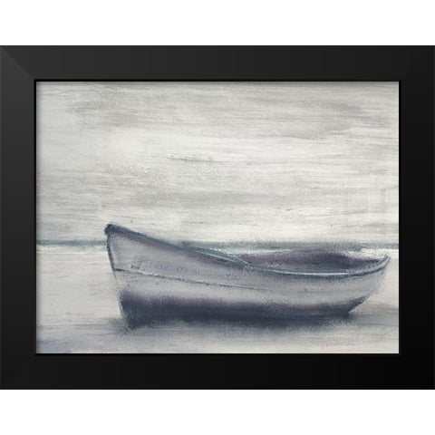 Grey Skies Black Modern Wood Framed Art Print by Kimberly, Allen