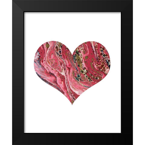 Be You 1 Black Modern Wood Framed Art Print by Kimberly, Allen