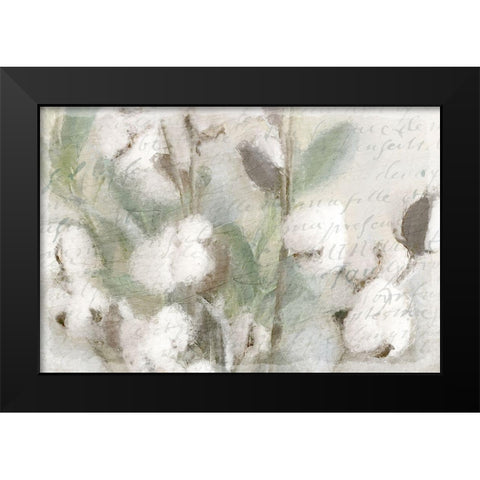 Cotton B Black Modern Wood Framed Art Print by Kimberly, Allen