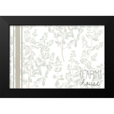 Farm Life A Black Modern Wood Framed Art Print by Kimberly, Allen