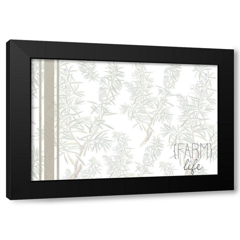 Farm Life B Black Modern Wood Framed Art Print with Double Matting by Kimberly, Allen