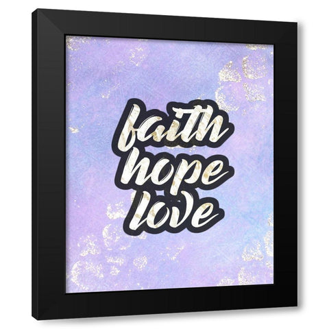Imagine 2 Black Modern Wood Framed Art Print by Kimberly, Allen