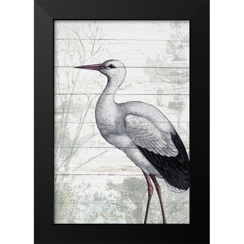 On the Shore 2 Black Modern Wood Framed Art Print by Kimberly, Allen