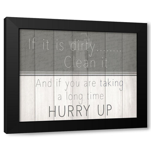 If It Is 2 Black Modern Wood Framed Art Print with Double Matting by Kimberly, Allen
