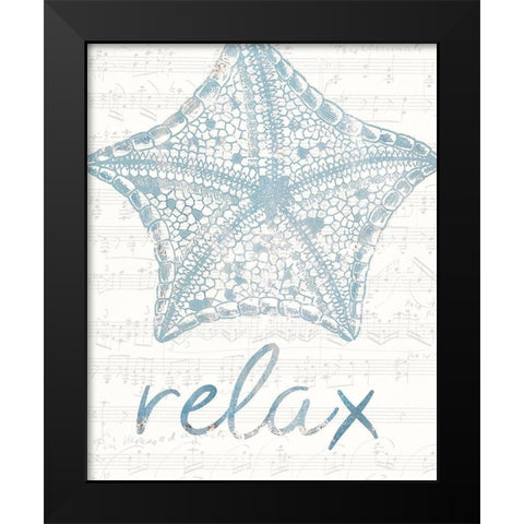Beach Days 3 Black Modern Wood Framed Art Print by Kimberly, Allen