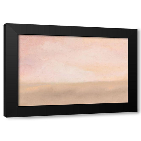 Pinkest Dusk Black Modern Wood Framed Art Print with Double Matting by Kimberly, Allen