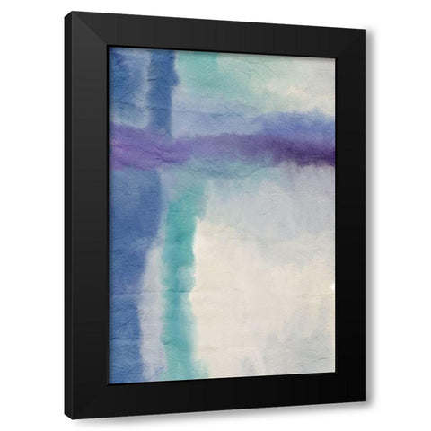 Jewel Cross 2 Black Modern Wood Framed Art Print by Kimberly, Allen