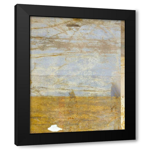 Golden Day 1 Black Modern Wood Framed Art Print by Allen, Kimberly