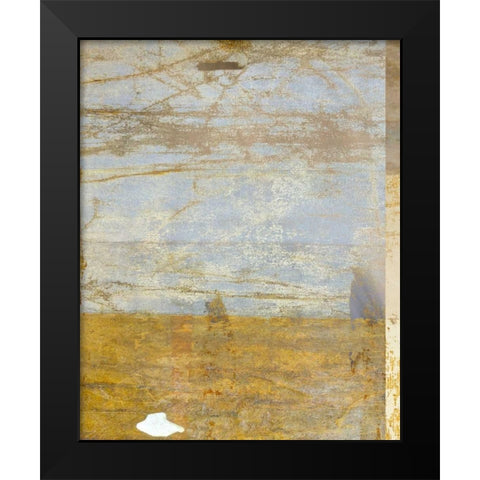Golden Day 1 Black Modern Wood Framed Art Print by Allen, Kimberly