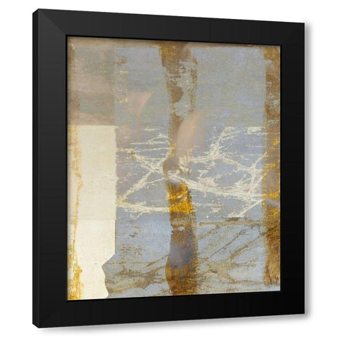 Golden Day 2 Black Modern Wood Framed Art Print by Allen, Kimberly