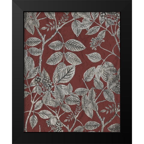 Home is Where 2 Black Modern Wood Framed Art Print by Kimberly, Allen