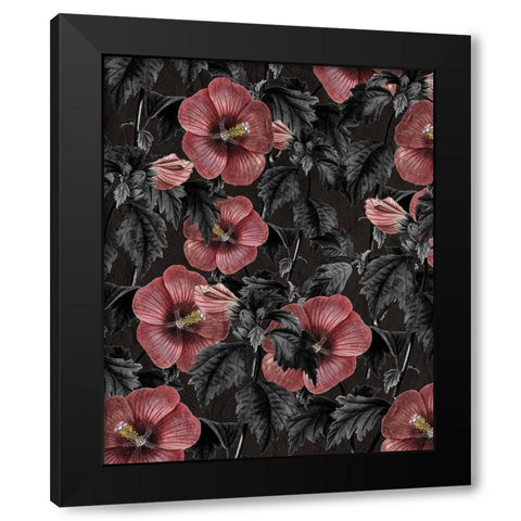 Today 2 Black Modern Wood Framed Art Print with Double Matting by Kimberly, Allen