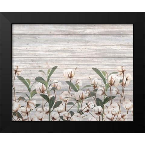Cotton Days 10 Black Modern Wood Framed Art Print by Kimberly, Allen