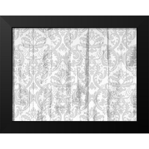 Cactus Cowboy 7 Black Modern Wood Framed Art Print by Kimberly, Allen
