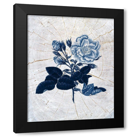 Wood Pressed 1 Black Modern Wood Framed Art Print by Kimberly, Allen
