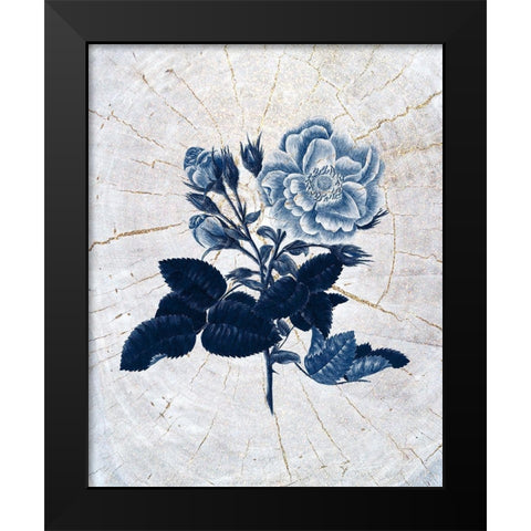Wood Pressed 1 Black Modern Wood Framed Art Print by Kimberly, Allen