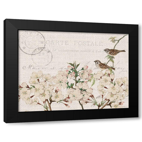 Summer Song 5 Black Modern Wood Framed Art Print by Kimberly, Allen