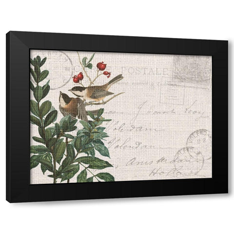 Summer Song 7 Black Modern Wood Framed Art Print by Kimberly, Allen