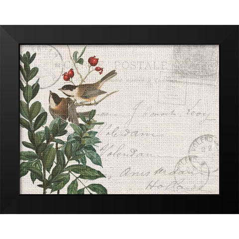 Summer Song 7 Black Modern Wood Framed Art Print by Kimberly, Allen