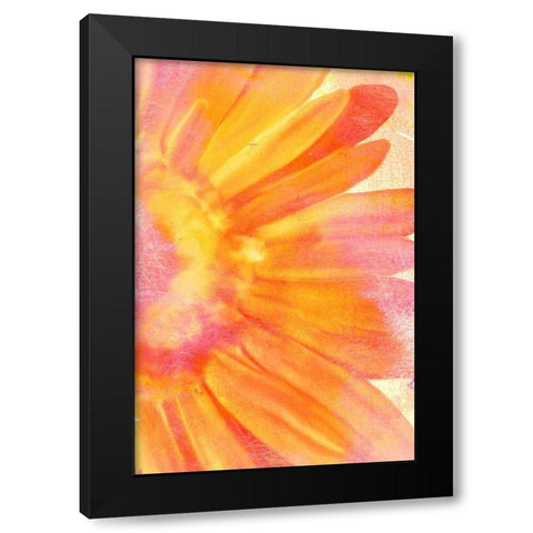 Blooming Bright Black Modern Wood Framed Art Print with Double Matting by Kimberly, Allen