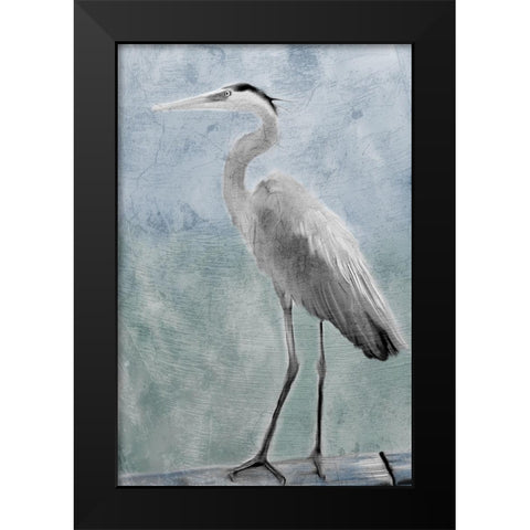 Standing Tall Black Modern Wood Framed Art Print by Kimberly, Allen