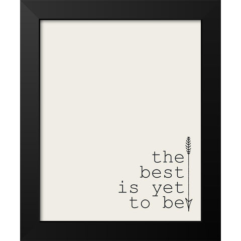 Grow Old 2 Black Modern Wood Framed Art Print by Kimberly, Allen