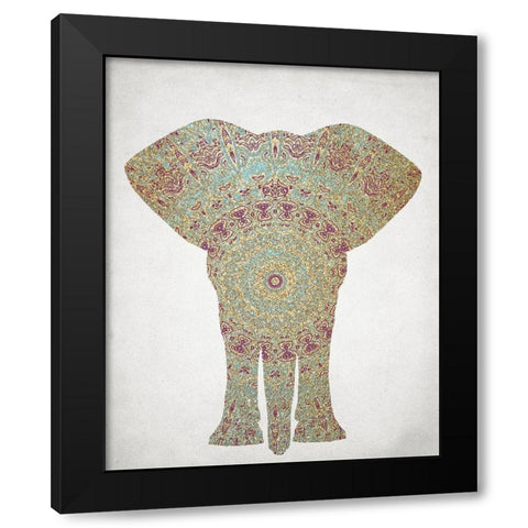 Traveler 2 Black Modern Wood Framed Art Print with Double Matting by Kimberly, Allen