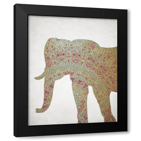 Traveler 3 Black Modern Wood Framed Art Print by Kimberly, Allen