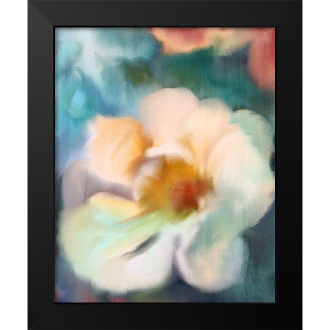 Bloomed 1 Black Modern Wood Framed Art Print by Kimberly, Allen