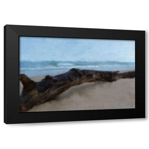 Driftwood Black Modern Wood Framed Art Print with Double Matting by Kimberly, Allen