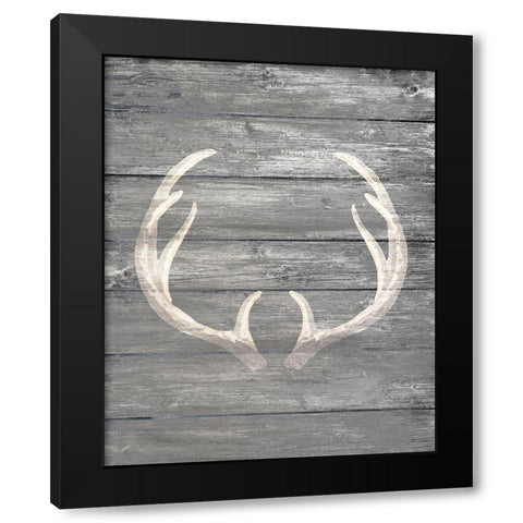Rack 1 Black Modern Wood Framed Art Print with Double Matting by Kimberly, Allen