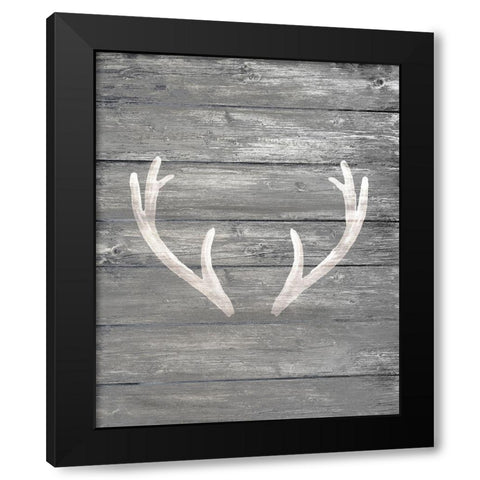 Rack 2 Black Modern Wood Framed Art Print with Double Matting by Kimberly, Allen