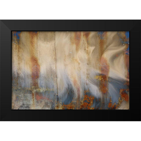 Rusty Breeze Black Modern Wood Framed Art Print by Allen, Kimberly