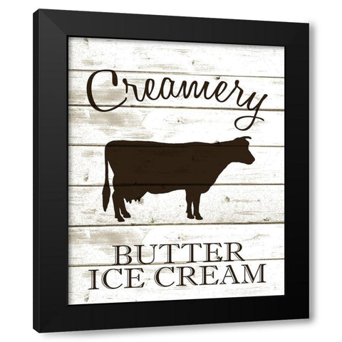 Farmers Market 1 Black Modern Wood Framed Art Print by Kimberly, Allen