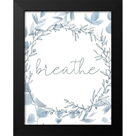 Relax 2 Black Modern Wood Framed Art Print by Kimberly, Allen