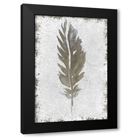 Imprint 1 Black Modern Wood Framed Art Print by Kimberly, Allen