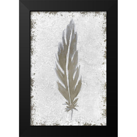 Imprint 2 Black Modern Wood Framed Art Print by Kimberly, Allen