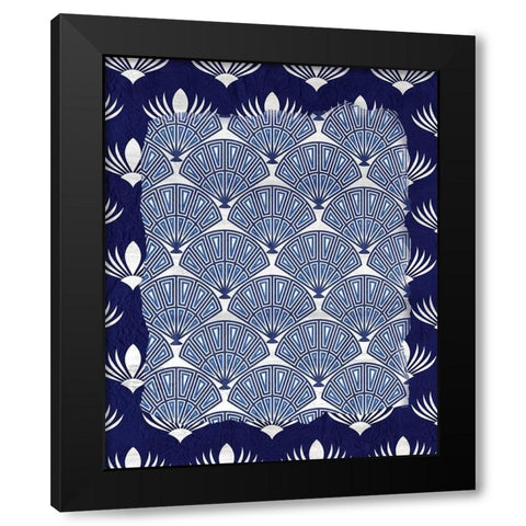 Chinoiserie 2 Black Modern Wood Framed Art Print by Kimberly, Allen