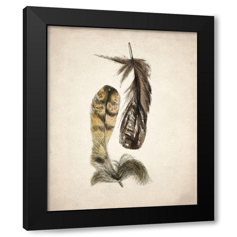 Natural 1 Black Modern Wood Framed Art Print by Kimberly, Allen