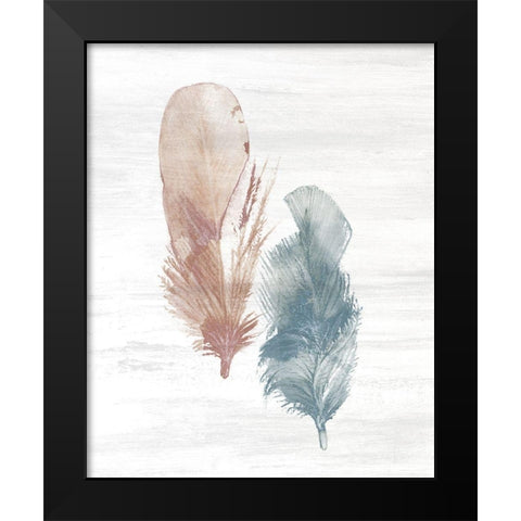 Nested 1 Black Modern Wood Framed Art Print by Kimberly, Allen