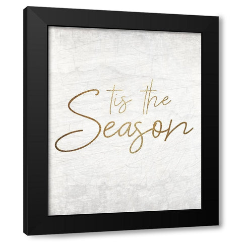 Christmas Luxe 3 Black Modern Wood Framed Art Print with Double Matting by Kimberly, Allen