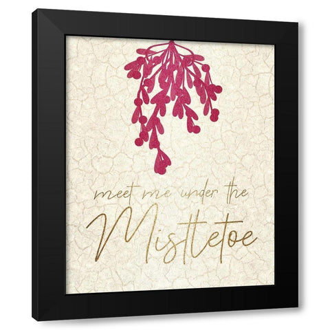 Christmas Luxe 6 Black Modern Wood Framed Art Print by Kimberly, Allen