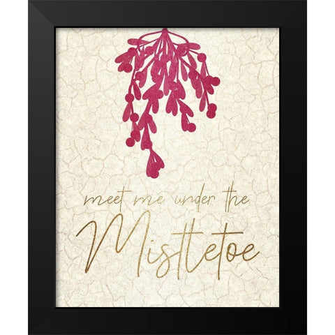 Christmas Luxe 6 Black Modern Wood Framed Art Print by Kimberly, Allen