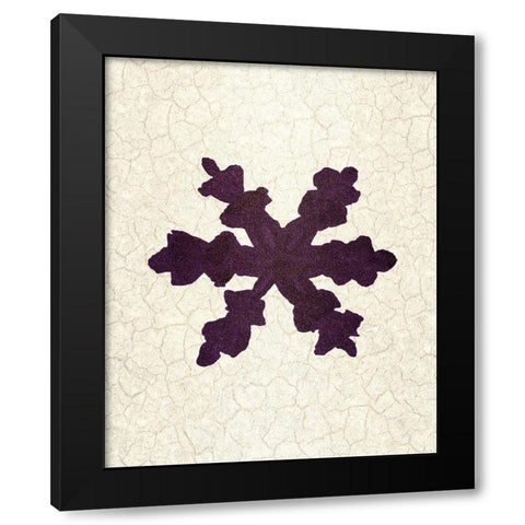 Christmas Luxe 11 Black Modern Wood Framed Art Print with Double Matting by Kimberly, Allen