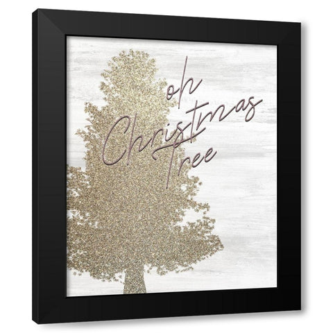 Christmas Romance 5 Black Modern Wood Framed Art Print by Kimberly, Allen