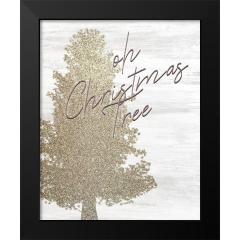 Christmas Romance 5 Black Modern Wood Framed Art Print by Kimberly, Allen